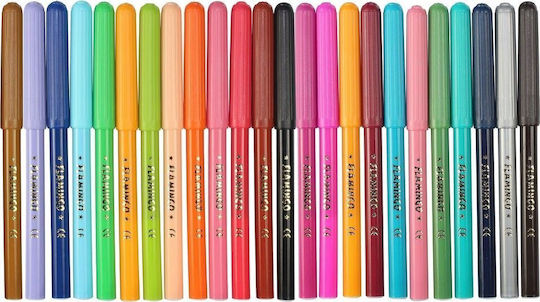 Titanum Washable Drawing Markers 9mm Set 24pcs