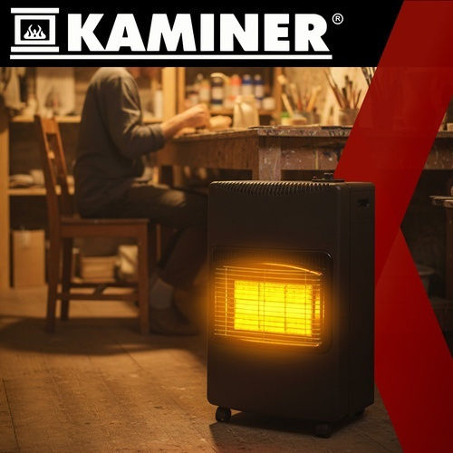 Kaminer Σόμπα Υγραερίου 4200W Γκρι