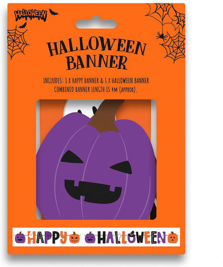 Eurowrap Fabric Bag for Gift with Theme "Halloween" Multicolored 34x40cm.