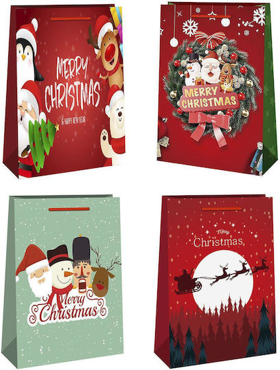 XMASfest Christmas Gift Bag 56x17x40 cm 12 Pcs (Various Designs)