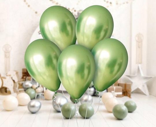 Platinum Olive Latex Balloons 12″ 50 Pcs