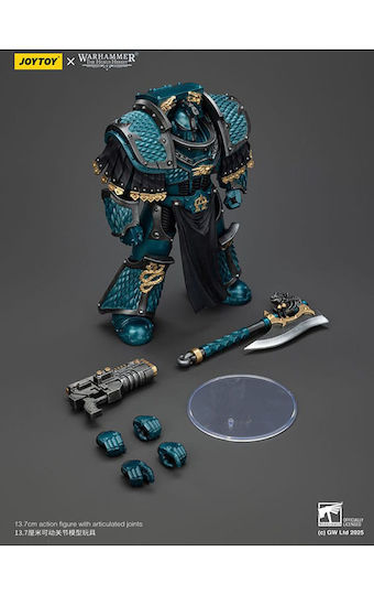 Warhammer Horus Heresy Alpha Legion Lernaean Terminator Volkite Charger Action Figure 20cm