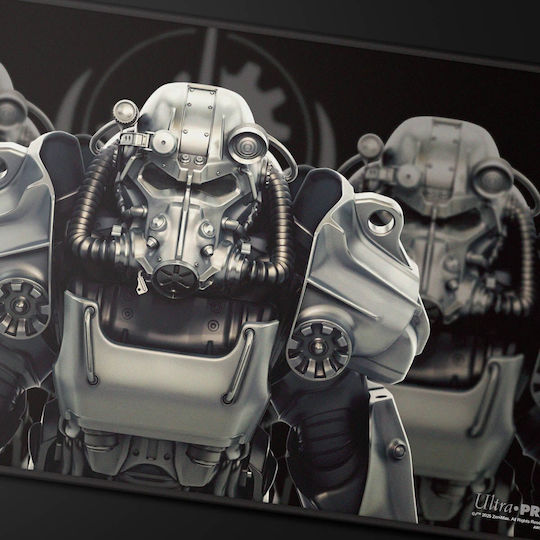 Ultra Pro Playmat Negru Cusut Fallout Brotherhood Steel