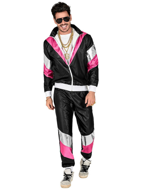 Αποκριάτικη Στολή 80s Shining Leatherlook Style Αποκριάτικη Στολή 80s Shining Leatherlook Style