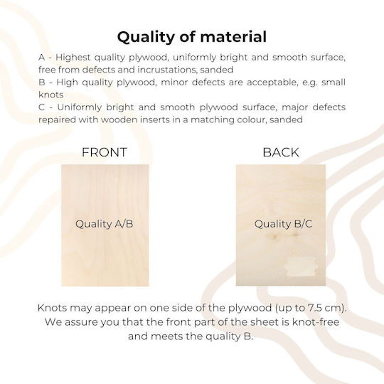 Creative Deco 10 X A4 Plywood 5mm 300 X 210 X 5 Mm Plywood Sheets Diy Crafts Perfect Pyrography Laser Cutting Modeling Milling Cnc Plotter Jigsaw