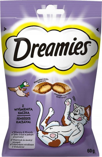 Dreamies Λιχουδιές με Πάπια Duck για Ενήλικες Γάτες 60gr