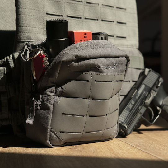 Pentagon Elpis Военна Чантичка Колан от Cordura Черен 1.3лт