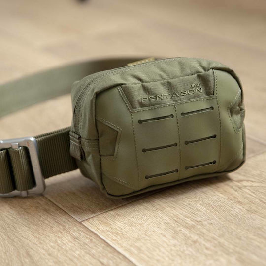 Pentagon Elpis Military Pouch Belt made of Cordura Wolf Grey 0.9lt
