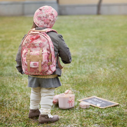 Elodie Details Rosy Bow Plastic Kids Food Container Pink