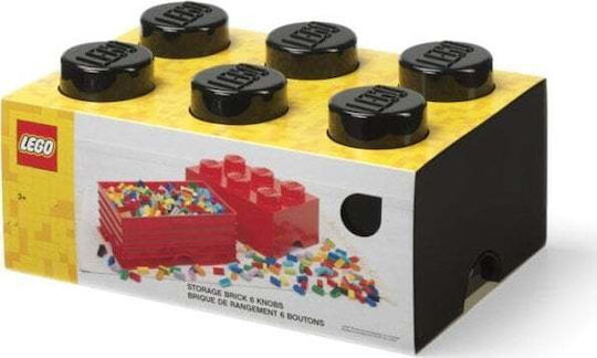 LEGO Recipient pentru copii din plastic Negru