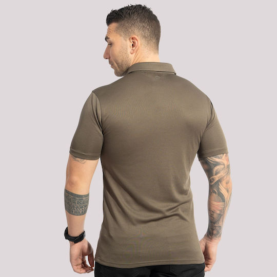 Pentagon Μπλούζα Polo σε Μαύρο χρώμα