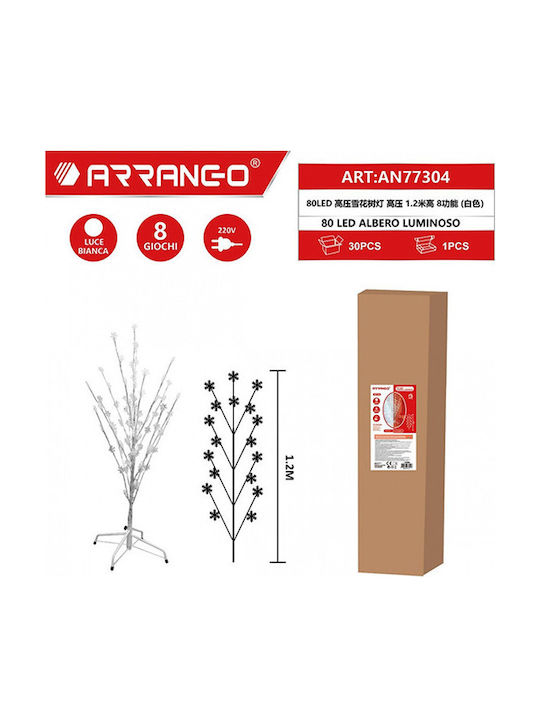 Arrango Christmas Lighted Decorative Branch Electric Powered 120cm