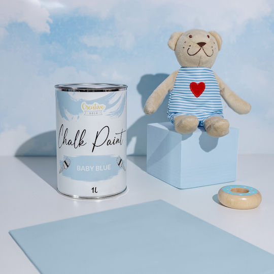 Creative Kreidefarbe Light Blue 1000ml JAN-CD-FARBA-KREDOWA-BLUE-B-1L