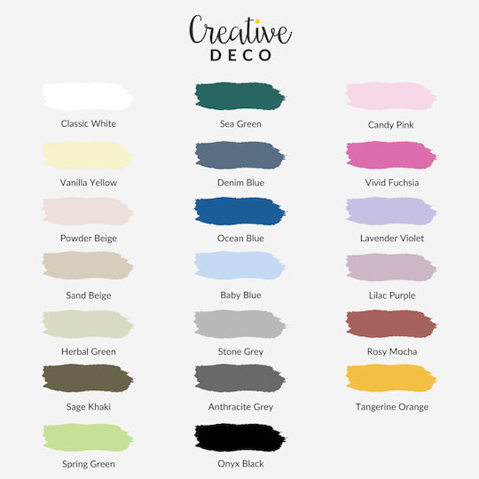 Creative Боя за Креда Yellow Vanilla 1000мл JAN-CD-FARBA-KREDOWA-YELLOW-V-1L