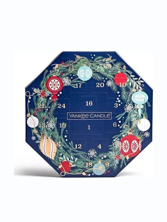 Yankee Candle Χριστουγεννιάτικο Κερί Christmas Collection Advent Calendar 24x9.8εκ.