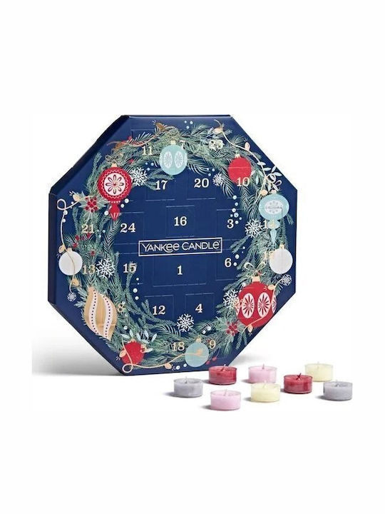 Yankee Candle Χριστουγεννιάτικο Κερί Christmas Collection Advent Calendar 24x9.8εκ.