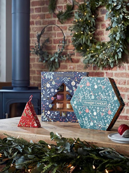 Yankee Candle Χριστουγεννιάτικο Κερί Christmas Collection Advent Calendar 24x9.8εκ.