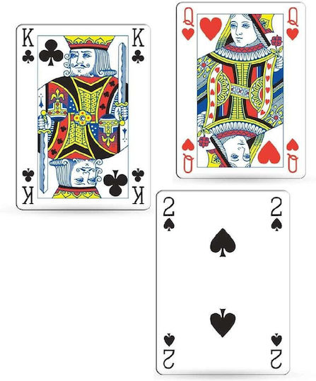 Winning Moves No.1 Τράπουλα 1τμχ για Poker Κόκκινη