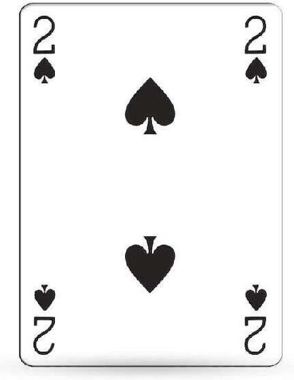 Winning Moves No.1 Τράπουλα 1τμχ για Poker Κόκκινη