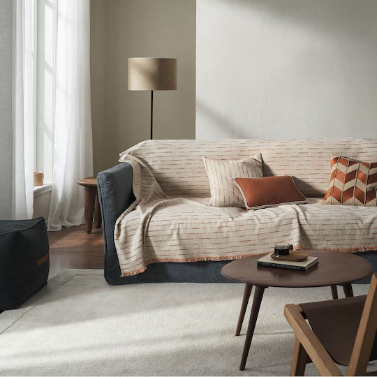 Gofis Home Brick Sofa Throw 2 Sides Jacquard 180x250cm