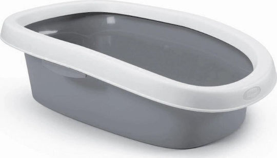 Stefanplast Sprint 10 Λεκάνη Γάτας Γκρι Μ43 x Π31 x Υ14cm