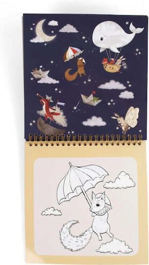 Filibabba Dreamy Adventurers Water Colouring Book Fi-03832
