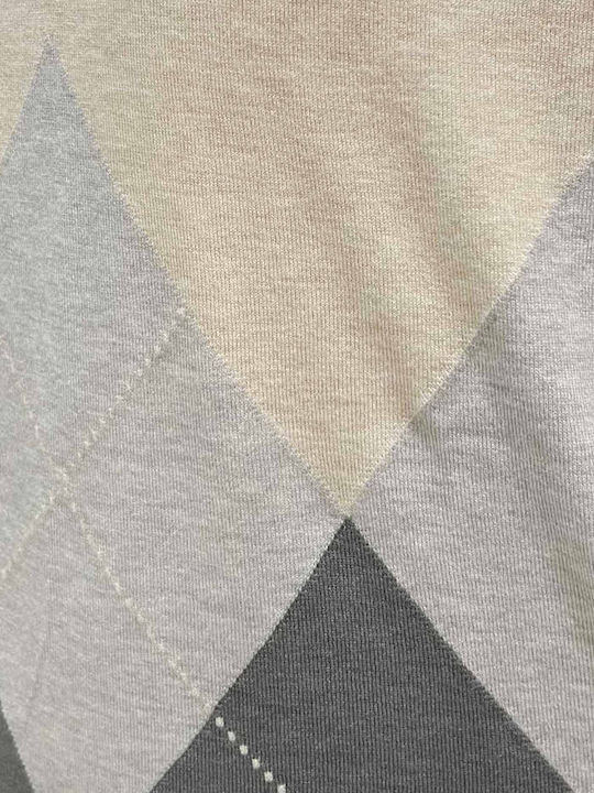 Langarmbluse Beige