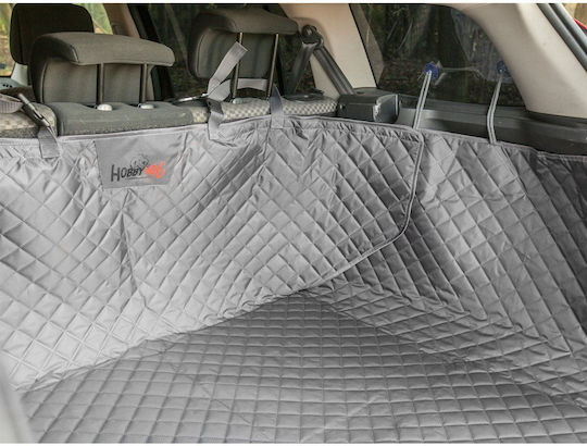 Hobbydog Car Trunk Cover for Dog Gray