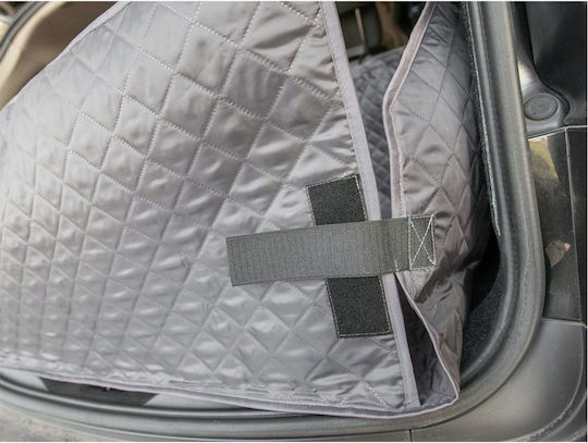 Hobbydog Car Trunk Cover for Dog Gray