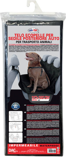 Ototop Waterproof Rear Seat Protector for Dogs Special Openings for Seat Belt 127x160cm