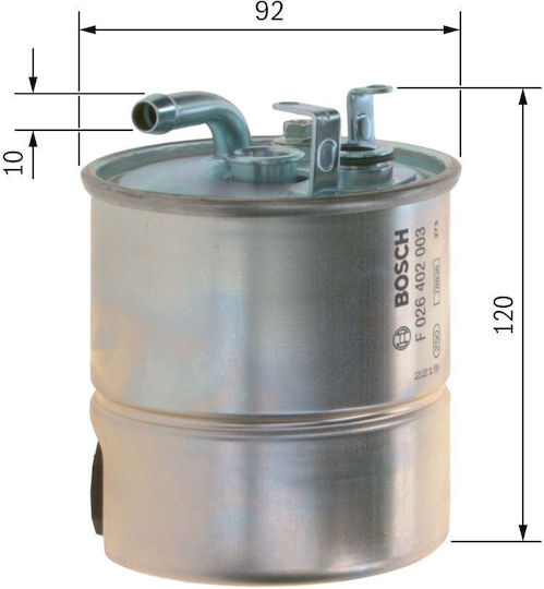 Bosch Φίλτρο Βενζίνης για Mercedes Sprinter 901-902-903-904-905