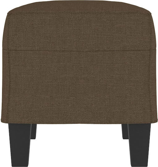 Stoff-Tabouret Braun 100x35x41cm