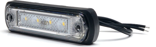 Lumină de poziție LED 1340 W189 12v-24v albă