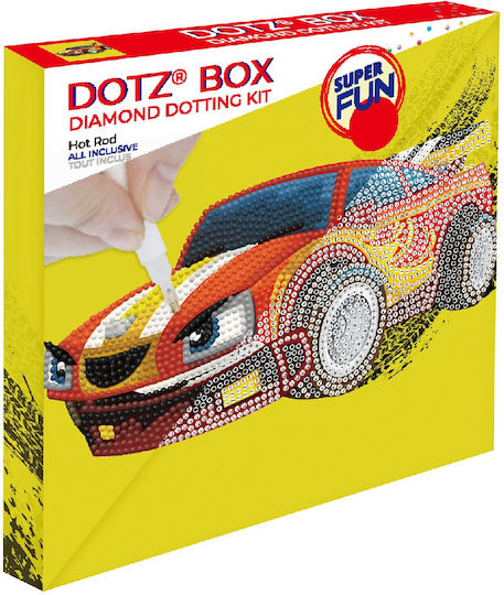 Diamond Dotz Hot Rod Diamond Painting Kit cu Ramă 22x22cm DBX.076