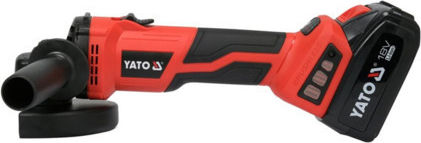 Yato YT-828295 Grinder 125mm Battery Brushless with Speed Control 2x4Ah