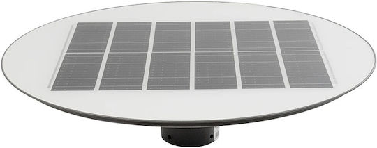 GloboStar Street Solar Light 25W 2000lm Cold White 6000K with Motion Sensor and Photocell IP65 50cmx50cmx19cmcm