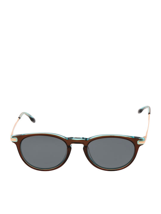 Bulget Unisex Sunglasses with Blue Plastic Frame and Blue Lens BGY9007 H02P