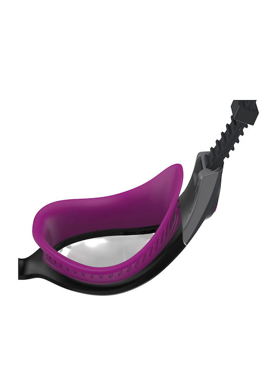 Speedo Futura Biofuse Flexiseal Swimming Goggles Adults with Anti-fog Lenses Black