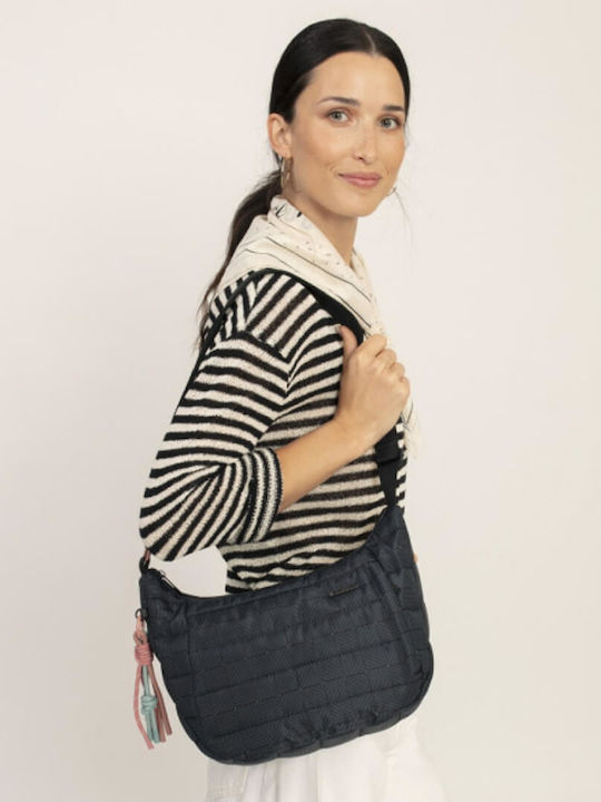 Hanae Aisha Women's Shoulder Bag Black