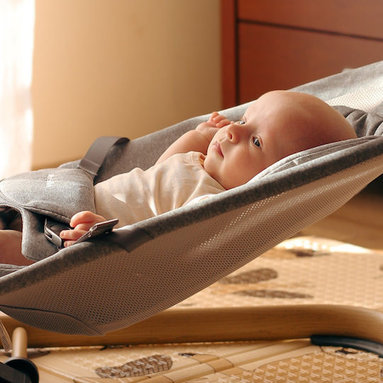 Moby System Manual Relax pentru Bebeluși Lily Gri pentru Copil până la 9kg