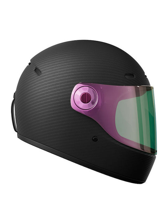 John Doe JD/ONE Frozen Carbon Motorcycle Helmet Full Face ECE 22.06