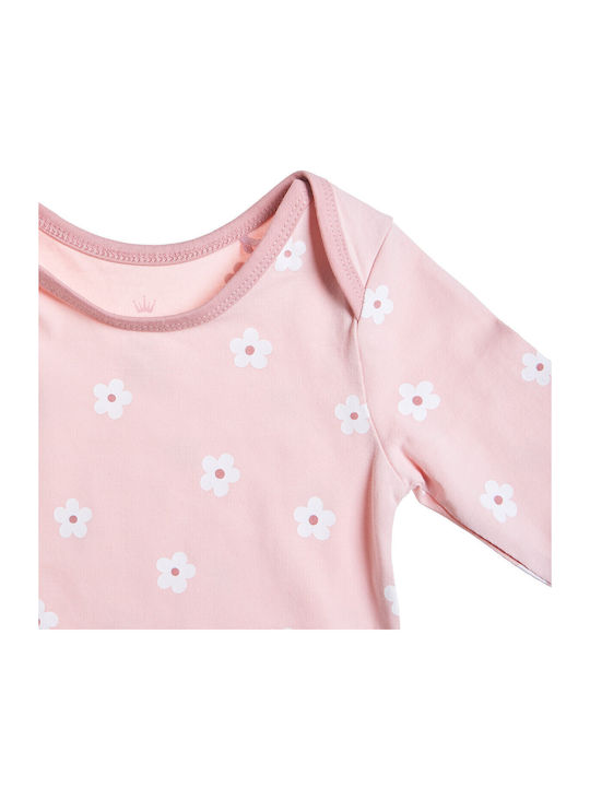 Tender Comforts Set Body pentru Bebeluși Mânecă lungă Multicolor 3buc