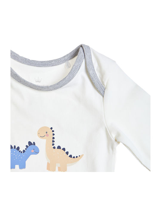 Tender Comforts Baby Bodysuit Set Long-Sleeved Multicolour 3pcs