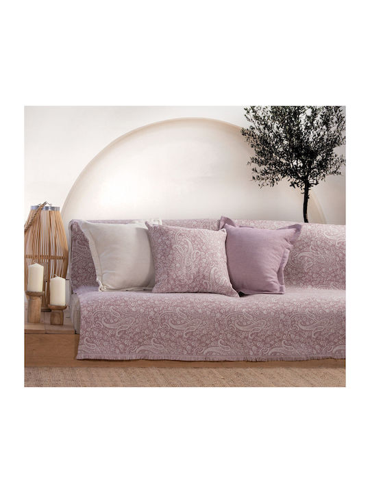 Nef-Nef Homeware Anais Cuvertură Pentru Canapea 3 Locuri Jacquard 170x300cm Galben