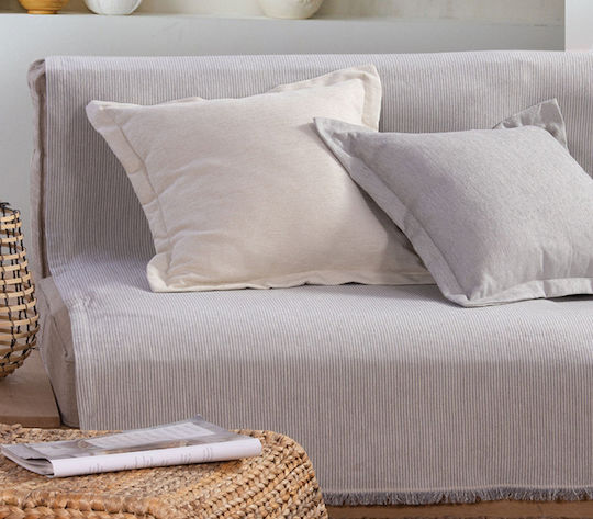 Nef-Nef Homeware Nature 22 Ριχτάρι Πολυθρόνας Ζακάρ 170x180εκ. Blue