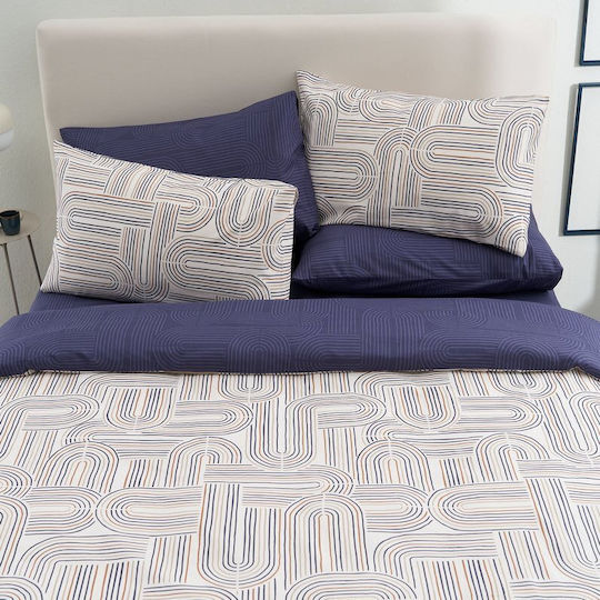 Vesta Home Lorena Σετ Διπλή 200x240cm Kaφe Vesta Home Lorena Σετ Διπλή 200x240cm Kaφe