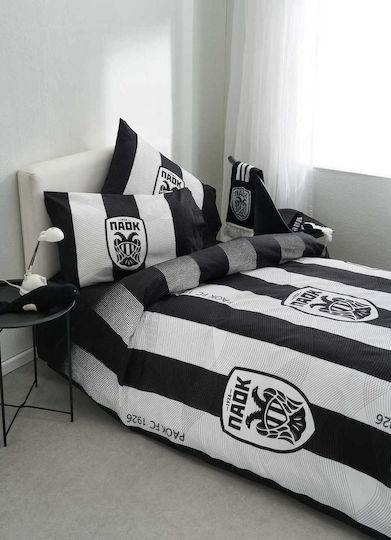 Vesta Home Пухено Куинсайз 220x230бр Черен