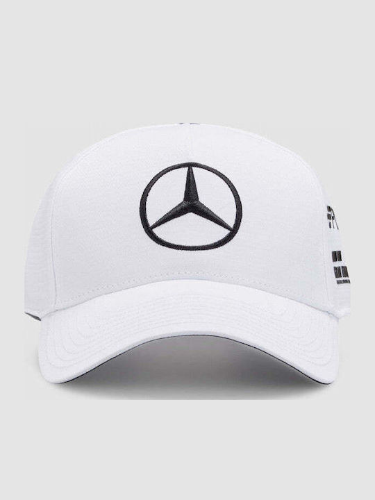 Mercedes-Benz Παιδικό Καπέλο Jockey Υφασμάτινο Λευκό