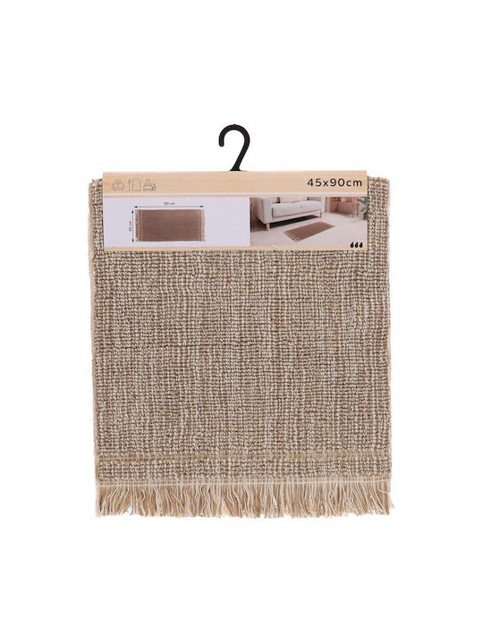 Atmosphera Covoraș de Baie Bumbac 71218165 Light brown 45x90buc