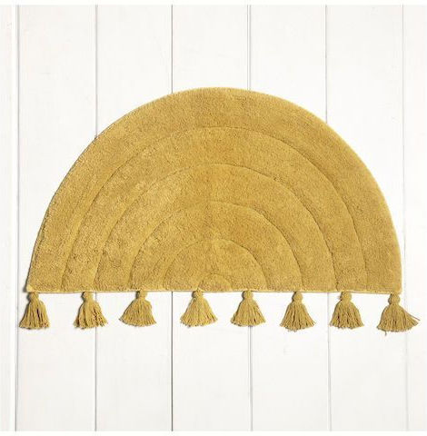 Nima Badematte Baumwolle Rechteckig Solis 35929 Mustard 50x80cm